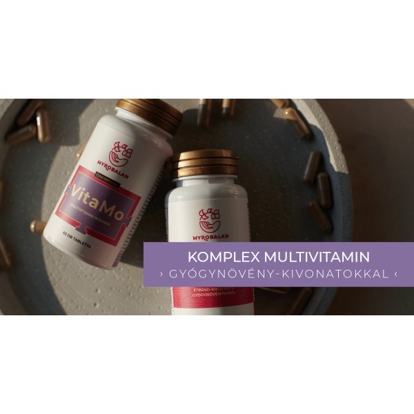 VitaMo női multivitamin gyógynövény kivonatokkal - Myrobalan