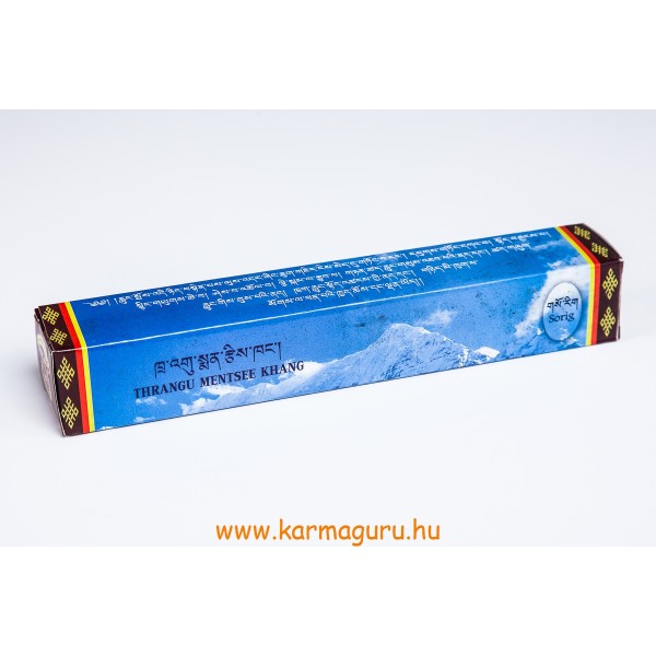 Thrangu Mentsee Khang SORIG füstölő - kiváló minőség