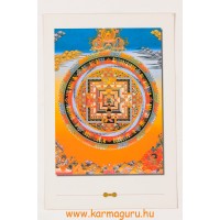 Kalacsakra mandala képeslap