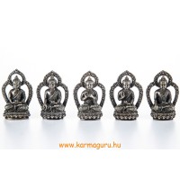 5 Dhyani Buddha réz szobor - prémium minőségű