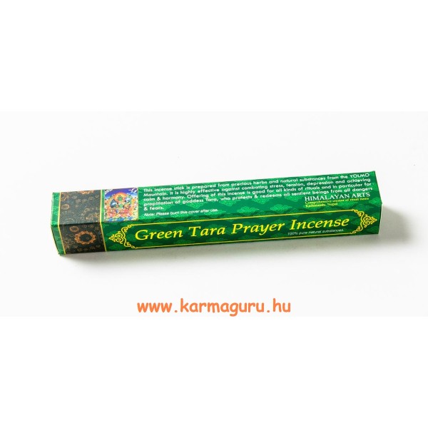 Zöld Tara dobozos füstölő - gyors segítség