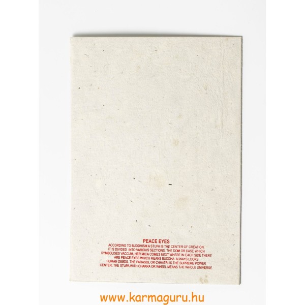 Sztupa mártott papír (LOKTA) képeslap
