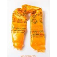 Khata a tibeti 8 szerencsejellel - narancssárga