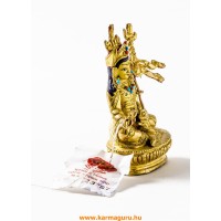 Guru Rinpoche aranyozott szobor - 9 cm