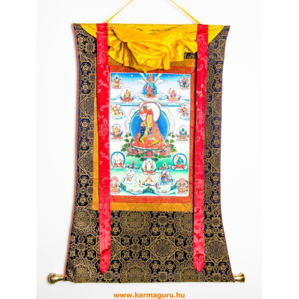 Guru Rinpoche thanka - thanka jellegű falikép