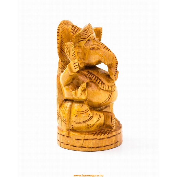 Ganesha fa szobor - 10 cm