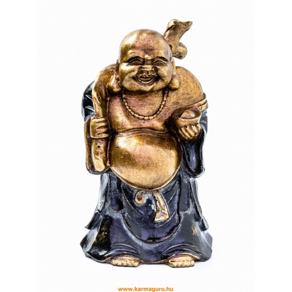 Nevető zsákos Buddha - 18 cm