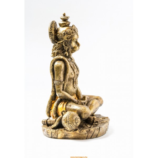 Hanuman színes rezin szobor - 25 cm