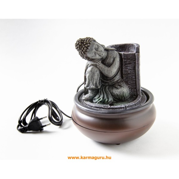 Csobogó Gondolkodó Buddhával - 20 cm