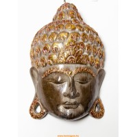Buddha maszk színes - 25 cm