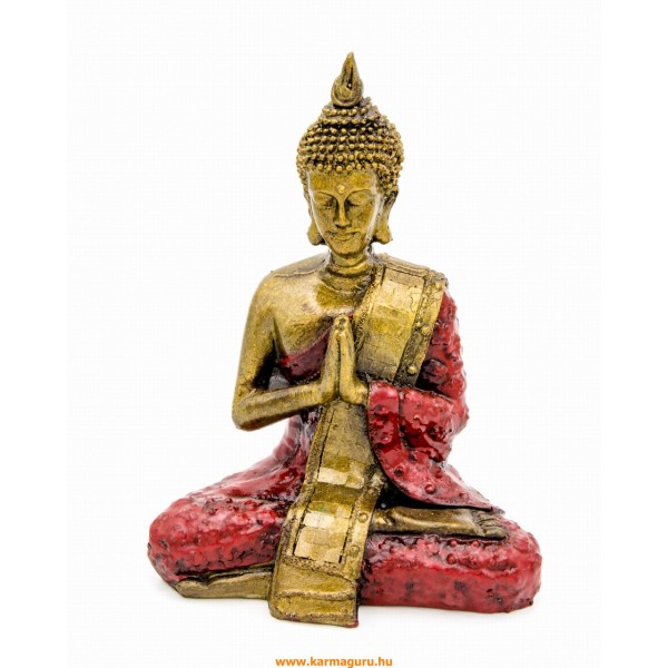 Imádkozó Buddha szobor - 20 cm