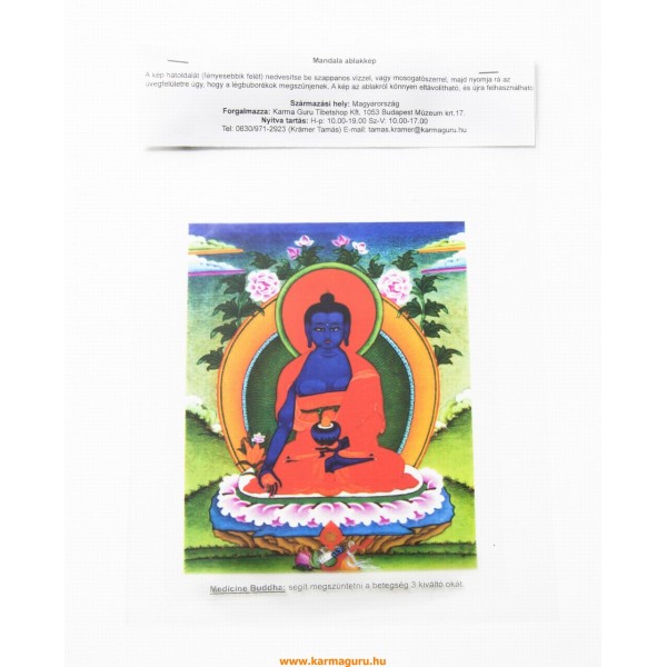 Gyógyító Buddha 2. ablakkép