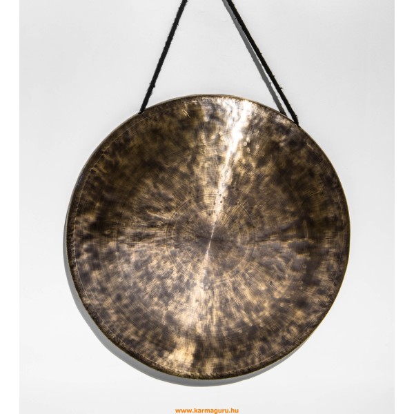 Peremes, 7 fémes gong, antikolt - 36 cm, 1569 gramm