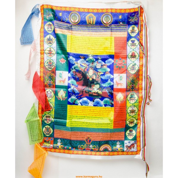 Selyem zászló - Guru Rinpoche