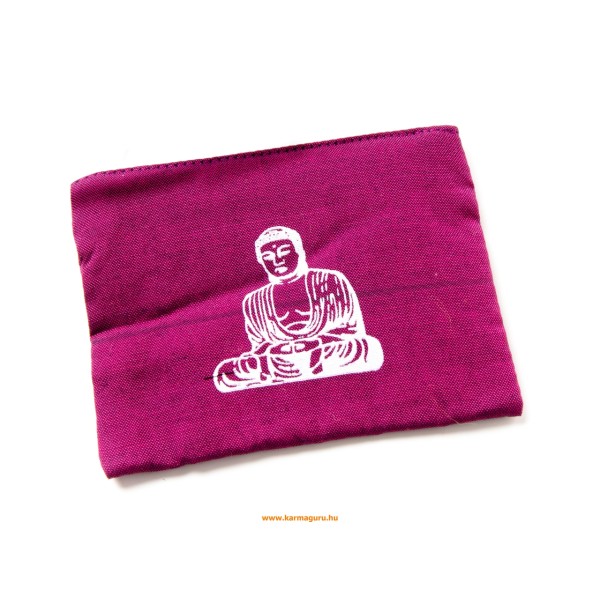 Kicsi színes pénztárca/tartó - Buddhás