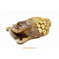 Buddha maszk, arany - 25 cm