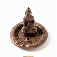 Agyag füstölő égető,  Shakyamuni Buddha