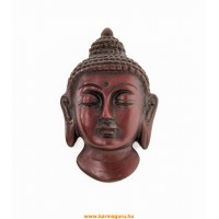 Kis Buddha maszk - vörös