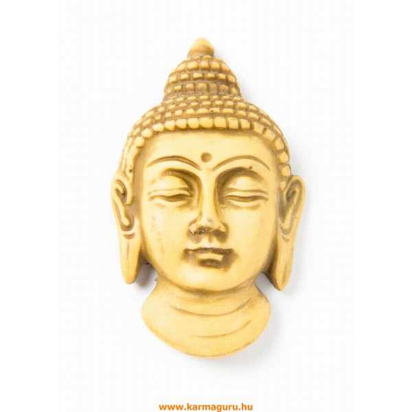 Kis Buddha maszk - csont színű