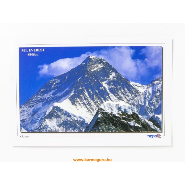 Mount Everest képeslap 