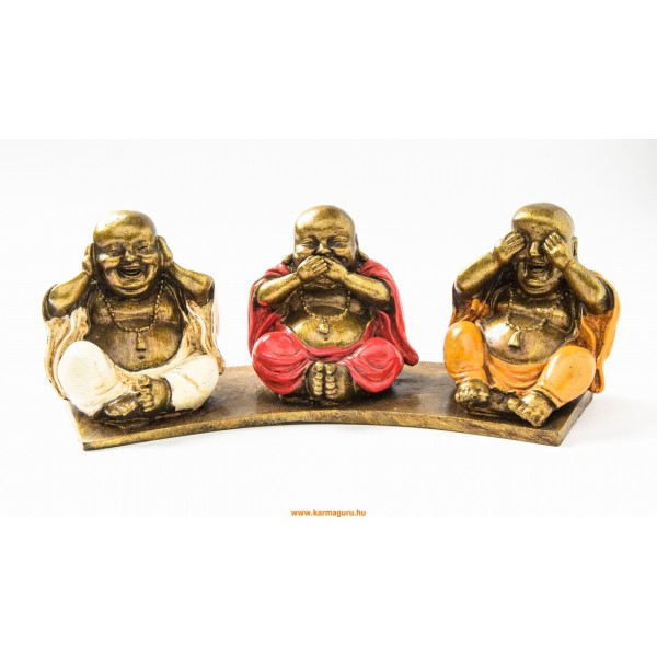Három Buddha - 27 cm