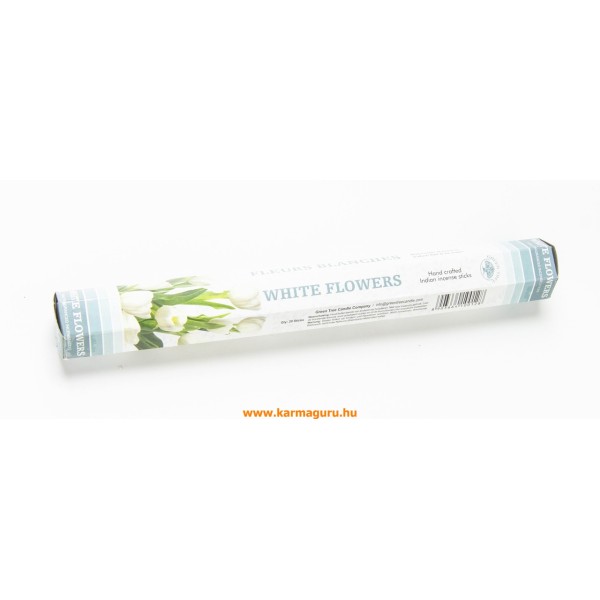 Green Tree White flowers (Fehér virágok) füstölő