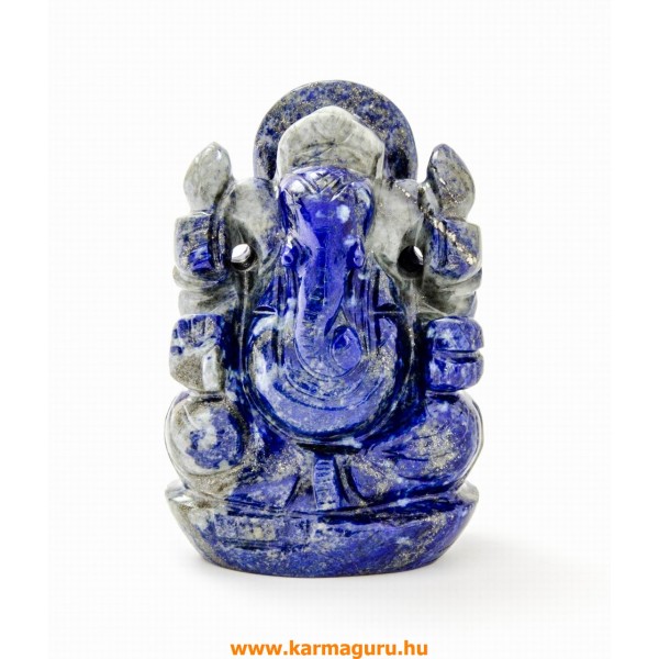 Ganesha lápisz kristály szobor - 10 cm
