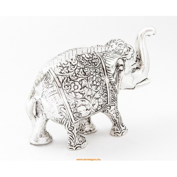 Elefánt aluminium szobor - 11 cm