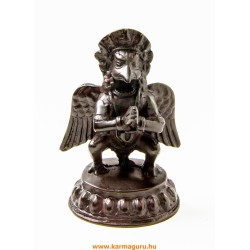 Garuda vörös színű, rezin szobor - 11,5 cm