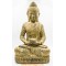 Amitabha Buddha mécses tartó tállal kő szobor - 55 cm
