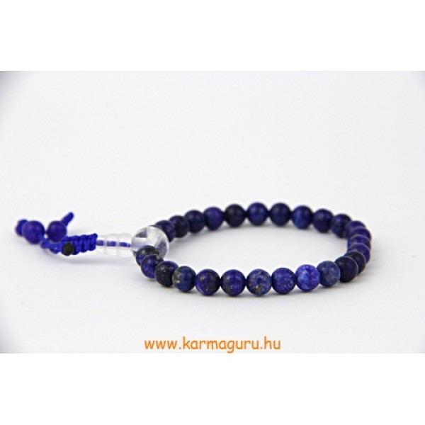 Lápisz lazuli csuklómala, állítható - a gyógyító gondviselés köve