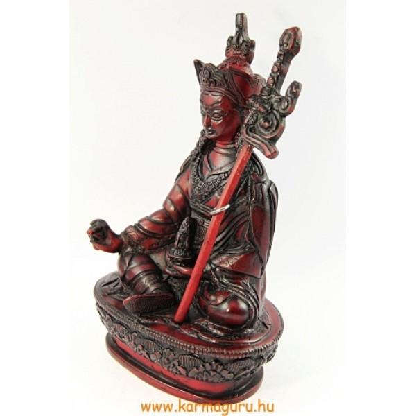 Guru Rinpoche szobor vörös színű - 21 cm