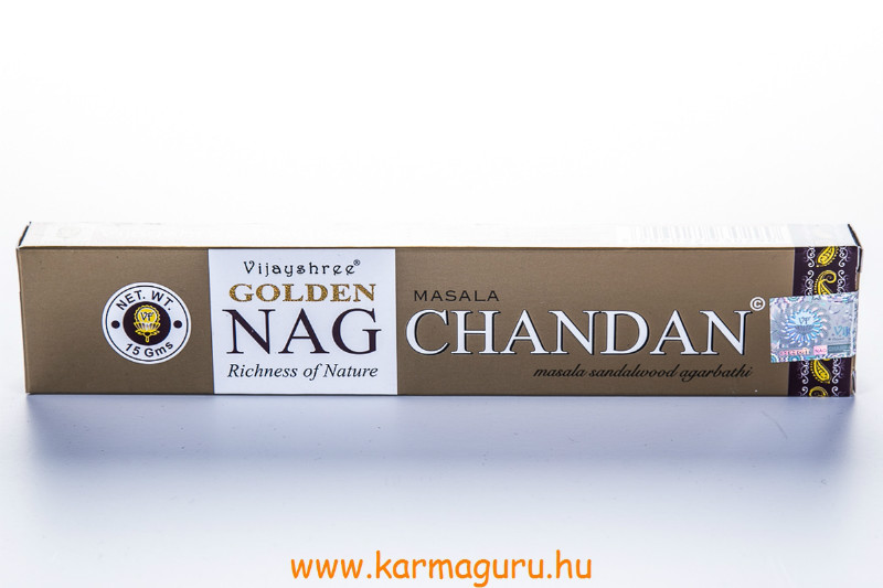 Vijayshree Arany Nag Chandan (szantál) fűszeres szantál füstölő