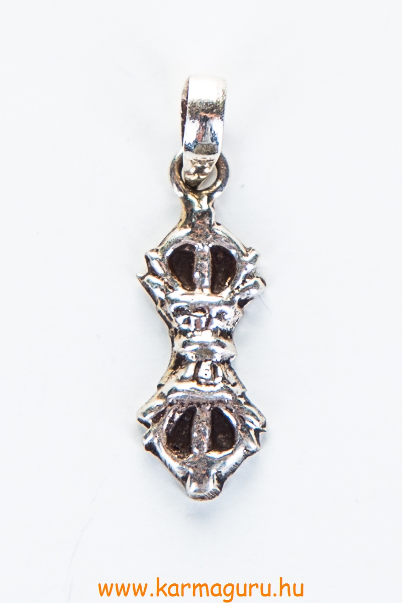 Dorje (vadzsra) kicsi ezüst medál