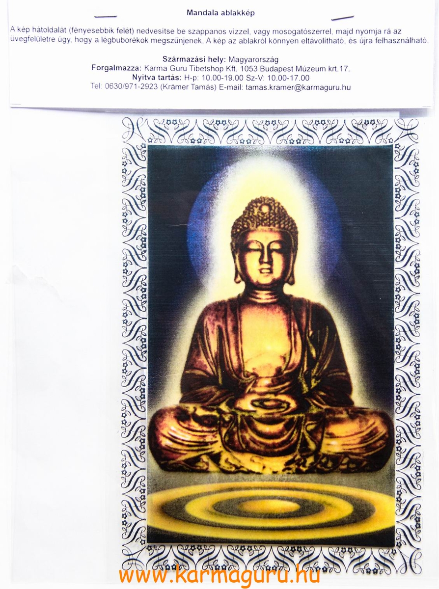 Amitabha Buddha ablakkép