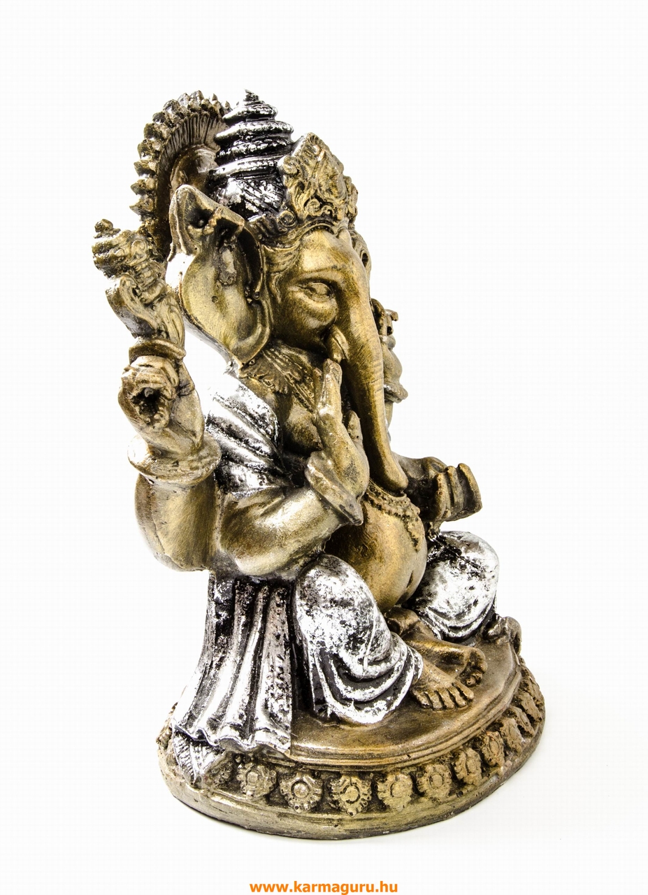 Ganesha színes rezin szobor - 32