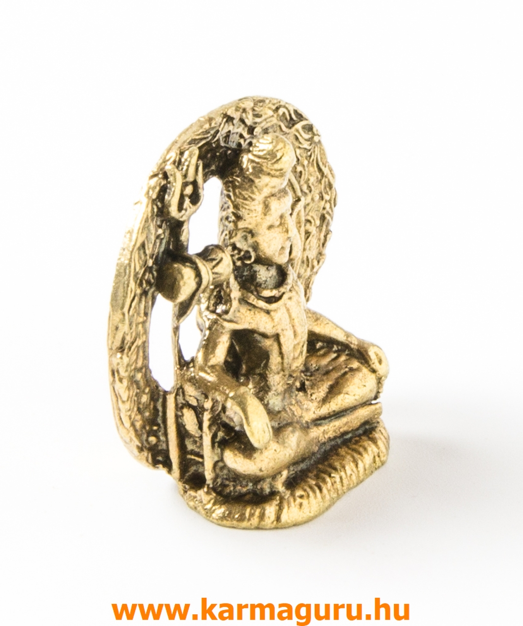 Shiva réz mini szobor - 3 cm