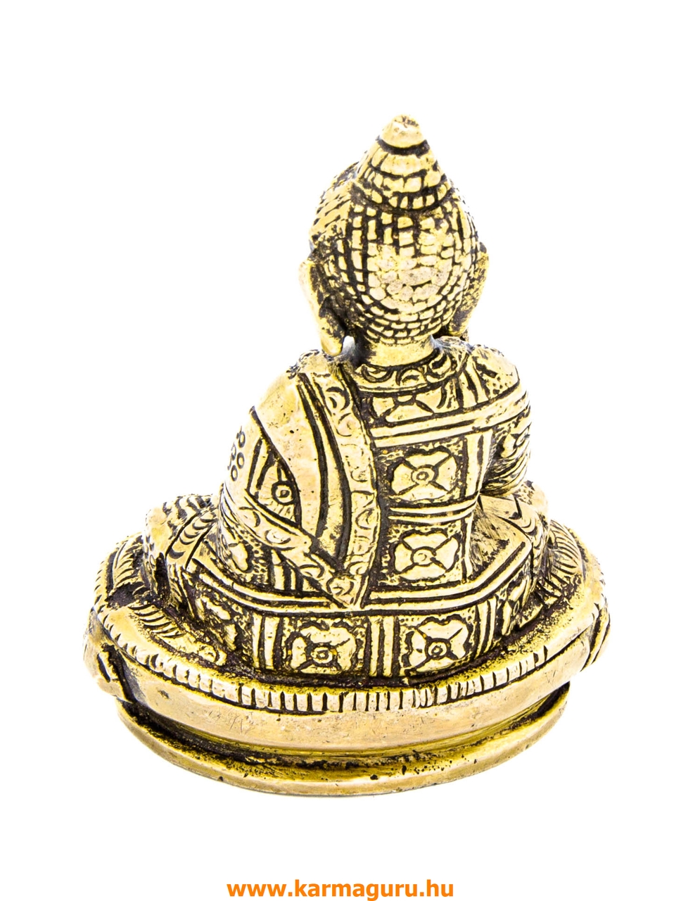 Áldó Buddha réz szobor - 9,5 cm