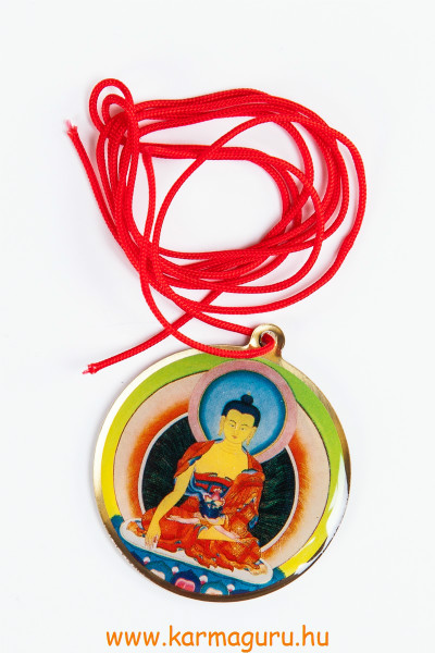 Shakyamuni Buddha talizmán a mantrájával