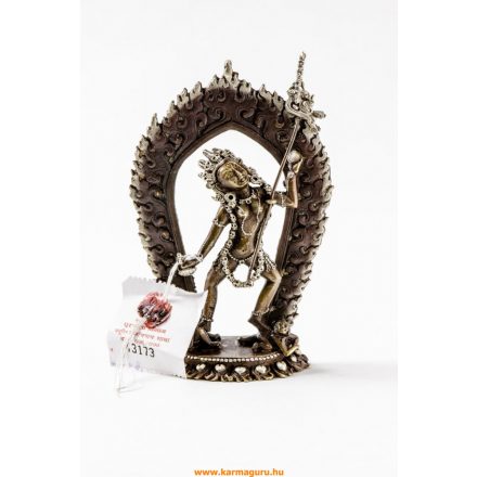 Vajra Yogini réz szobor prémium minőségű, barna-ezüst - 15 cm