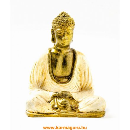 Amitabha Buddha színes rezin szobor - 16 cm