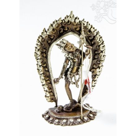 Vajra Yogini réz szobor prémium minőségű, barna-ezüst - 15 cm