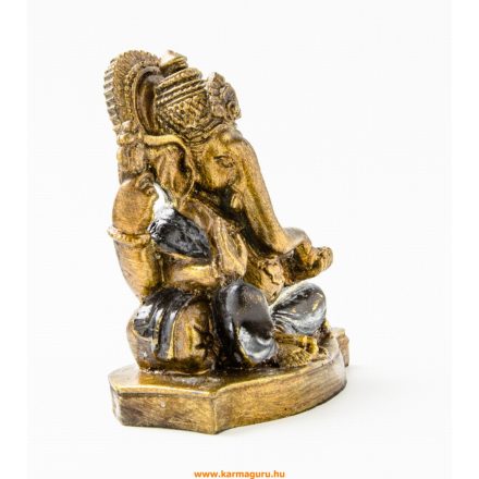 Ganesha színes rezin szobor - 12 cm