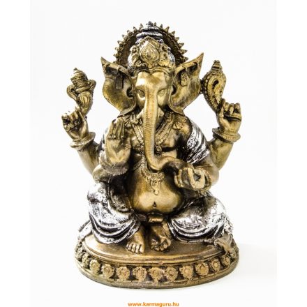 Ganesha színes rezin szobor - 32