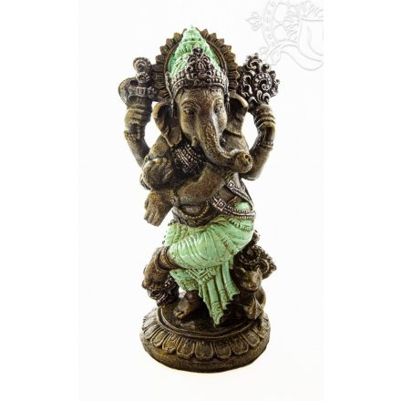 Ganesha színes rezin szobor -   55 cm