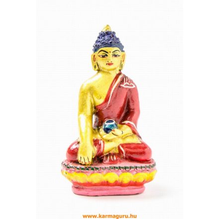 Shakyamuni Buddha agyag szobor - 10 cm