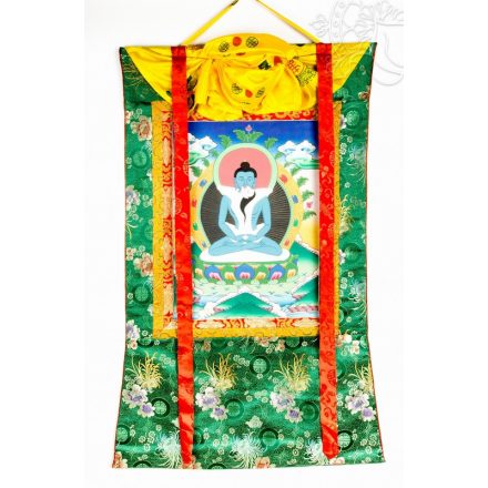 Buddha és Shakti (Samantabhadra) thanka - nagyméretű