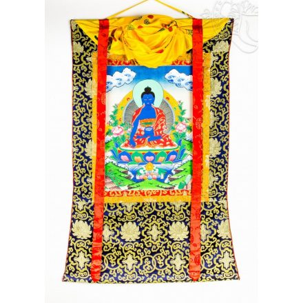 Gyógyító Buddha thanka - nagyméretű