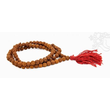 Rudraksha mala - 74 cm- a legmagasabb tudás és szellemi kitartás segítője