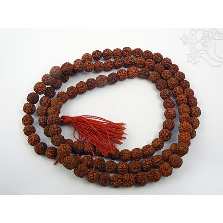 Rudraksha mala - 93 cm - a legmagasabb tudás és szellemi kitartás segítője